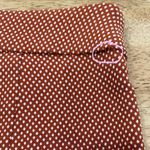 Urban Outfitters Women’s XS Rayon Blend Rust/Cream Polka Dot Ponte Pants Photo 10