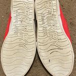 Sperry Womens Top-Sider Classic Red Canvas Leather Laces Boat Shoes Flats Sz 10 Photo 4