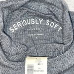 Aeropostale Aero - Seriously Soft | NWT Gray Mock Neck Sleeveless Crop Top | Small Photo 3