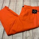 Ava & Viv  Women's Plus Size, orange High Rise Tapered Ankle Pants Size 26W Photo 3