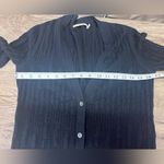 J Brand  black knit‎ cardigan size small Photo 4