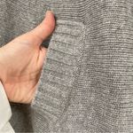 Talula Tulula Cashmere Grey Cable Knit Poncho Sweater XS Photo 2