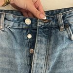 ZARA  Women's Distressed Blue Jean Shorts Photo 3
