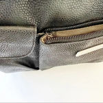 Baggallini  Reptile Textured Black Convertible Crossbody‎ Bag Travel Organizer Photo 5
