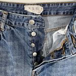 Free People HH x WE THE FREE Women’s Distressed Button Fly Cropped Jean Photo 2