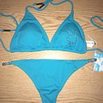 Playboy New Rhinestones Thong Swimsuit Bikini Medium/Large Photo 2