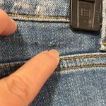 UTERQUE baby flare with slit jeans size 24 Blue Photo 4