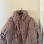 ZARA Women's Tan Puffer Jacket Photo 2