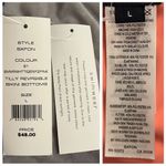 French Connection Tilly Reversible Bikini Swimsuit Bottoms Multicolor L Photo 3