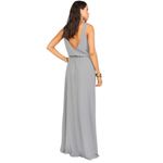 Show Me Your Mumu Gray Kendall Maxi Dress Size Large New With Tags Photo 3