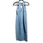 California Concepts VTG 80s 90s Denim Button Up Midi Dress Retro Lightwash 9 USA Blue Size undefined Photo 1