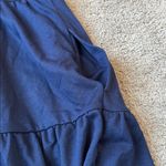 Crown & Ivy  Navy Terry Dress SIZE L Photo 6