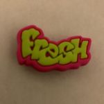 One Piece FRESH Shoe Charm Green Pink Red Photo 0