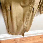 Babaton Aritzia  slouchy draped tan trench coat oversized loose fit lightweight Photo 8