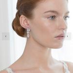 Steven Khalil Bridal Earrings Silver Photo 4