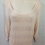Living Doll  Women‎ Medium Lightweight Knit Sweater Pink Photo 0