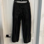 Hollister  low rise taper baggy jeans 6 long 28 long washed black  Photo 4