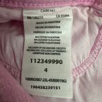 Wrangler  Mid-Rise Vintage Short W Pockets Pink Denim NWOT Size 4 Photo 8