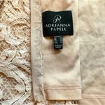 Adrianna Papell Scalloped Lace Crop Top – Pale Pink Blush – Size 8 (US/Canada) Photo 6