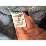 Retrofête Giorgio One-Shoulder Short Belted Denim Dress size small Photo 9