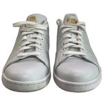 Adidas Stan Smith Primegreen White Gold Metallic Sneakers Size 8 Women Photo 8