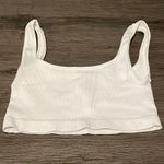 Aritzia  tna body bend bra top white xs Photo 0