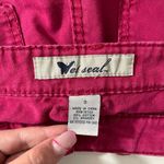 Wet Seal Vintage Y2K Hot Pink Low Rise Distressed Raw Hem Summer Denim Shorts Photo 4