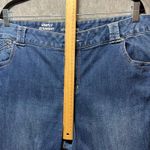 Lane Bryant  Simply Straight Jeans Denim Blue Wash Comfort Stretch 24 Tall‎ Photo 4