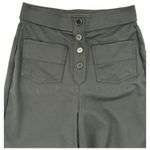 Halara  Black High Waist Wide Leg Button Fly Pants Size S Tall Photo 1