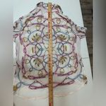 J. McLaughlin J.‎ McLaughlin Equestrian Button Blouse - Women Size 10 Photo 6