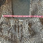 Pull & Bear  animal print leopard cheetah straight leg jeans size 4 Photo 4
