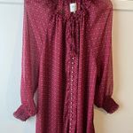 MISA Los Angeles NWT Misa LOUISA DRESS Cardinal Tile Tamarind XS Photo 8