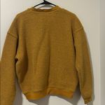 Outdoor Voices  Wool Blend Mustard Yellow Crewneck Sweater Size Small Photo 3
