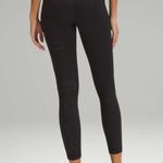 Lululemon Wunder Train High Rise Tight Athletic Legging Black Graphic Logo NWT Photo 1