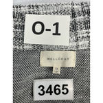 Womans Mellowday Size 3X White Black Open Front Cardigan Coat Photo 2