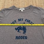 SUB_URBAN RIOT  Not My First Rodeo Gray Tee - Sz XS Photo 4