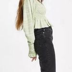 Free People Seafoam Green Free Spirit Pullover Knit Top Photo 5