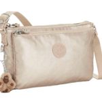 Kipling ✪ Eve Lightweight Crossbody Handbag Bag ✪ Monkey Keychain ✪ Metal Gold Photo 14