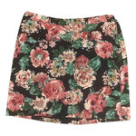 Talbots Petite Plus Size Floral Pencil Skirt Stretch Lined Knee Length 22WP Photo 0