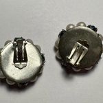 Vintage Western Germany Faux Pearl Beaded Clip On Earrings Photo 7