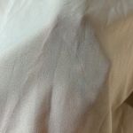 Anne Klein  Black and Cream Blouse Two Tone Long Sleeve Blouse Semi-sheer Med Photo 6