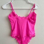 SKIMS Lace Cami Taffy Bodysuit Photo 1