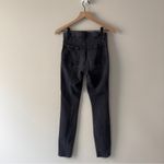 Reformation Jeans May High & Skinny in Washed Black Organic Cotton Made in USA Photo 3