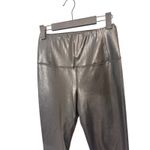 Wilfred Free Aritzia Black Daria Faux Leather Pants Leggings Elastic Waist XS Photo 2