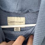 American Eagle Blue Turtleneck Sweatshirt Photo 3