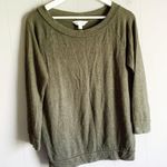 Market & Spruce Corinna Brushed Dolman Knit Top M Photo 2