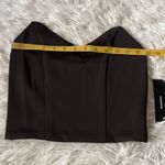 Lulus Women’s Milou Black Strapless Crop Top in black size XS Photo 4