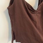 Amazon Brown  Tank Top Square Neck Photo 1