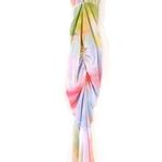 Michael Costello x REVOLVE Venice Gown in Watercolor Print Photo 6