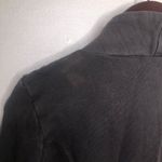 Intermix  Improvd Distressed Cardigan Jacket Charcoal Gray Sweater Xs Xsmall Photo 4